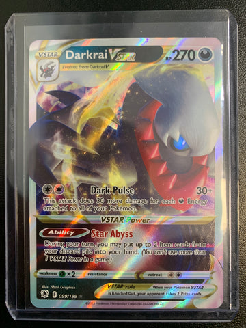 POKEMON SW & SH ASTRAL RADIANCE DARKRAI VSTAR ULTRARARE - 099/189 - PACK FRESH CONDITION