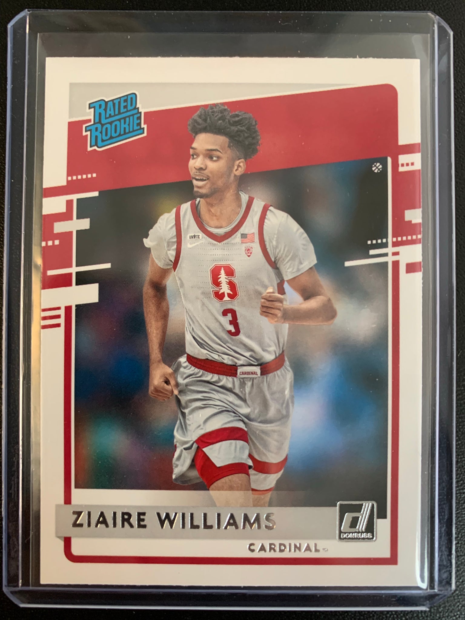 2021 PANINI CHRONICLES DRAFT PICKS BASKETBALL #41 NEW ORLEANS PELICANS - ZIAIRE WILLIAMS CHRONICLES DONRUSS RATED ROOKIE CARD