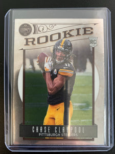 2020 PANINI CHRONICLES LEGACY FOOTBALL #213 PITTSBURGH STEELERS - CHASE CLAYPOOL ROOKIE CARD