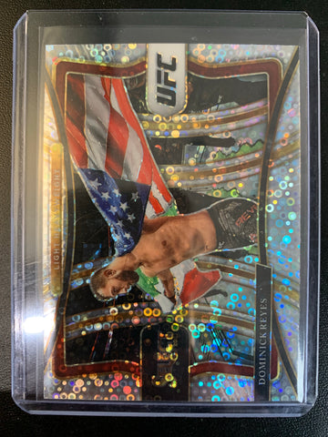 2021 PANINI SELECT UFC # 112 - DOMINICK REYES PREMIER LEVEL DISCO PRIZM