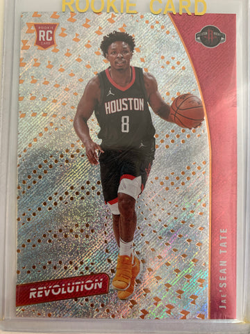 2020-2021 PANINI REVOLUTION NBA BASKETBALL #144 HOUSTON ROCKETS - JAE'SEAN TATE REVOLUTION ROOKIE CARD