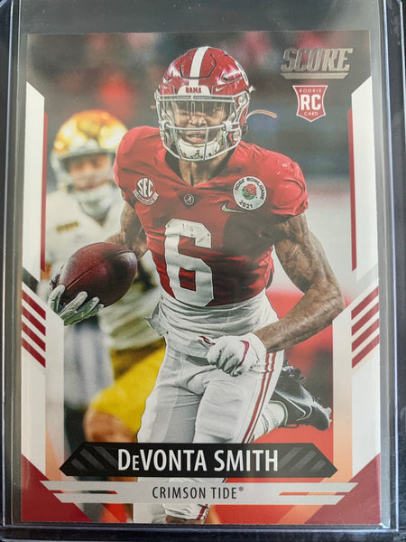 2021 PANINI SCORE FOOTBALL #324 PHILADELPHIA EAGLES - DEVONTA SMITH ROOKIE CARD