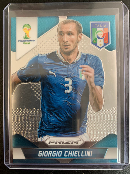 2014 PANINI PRIZM FIFA WORLD CUP SOCCER #125 - ITALIA - GIORGIO CHIELLINI PRIZM