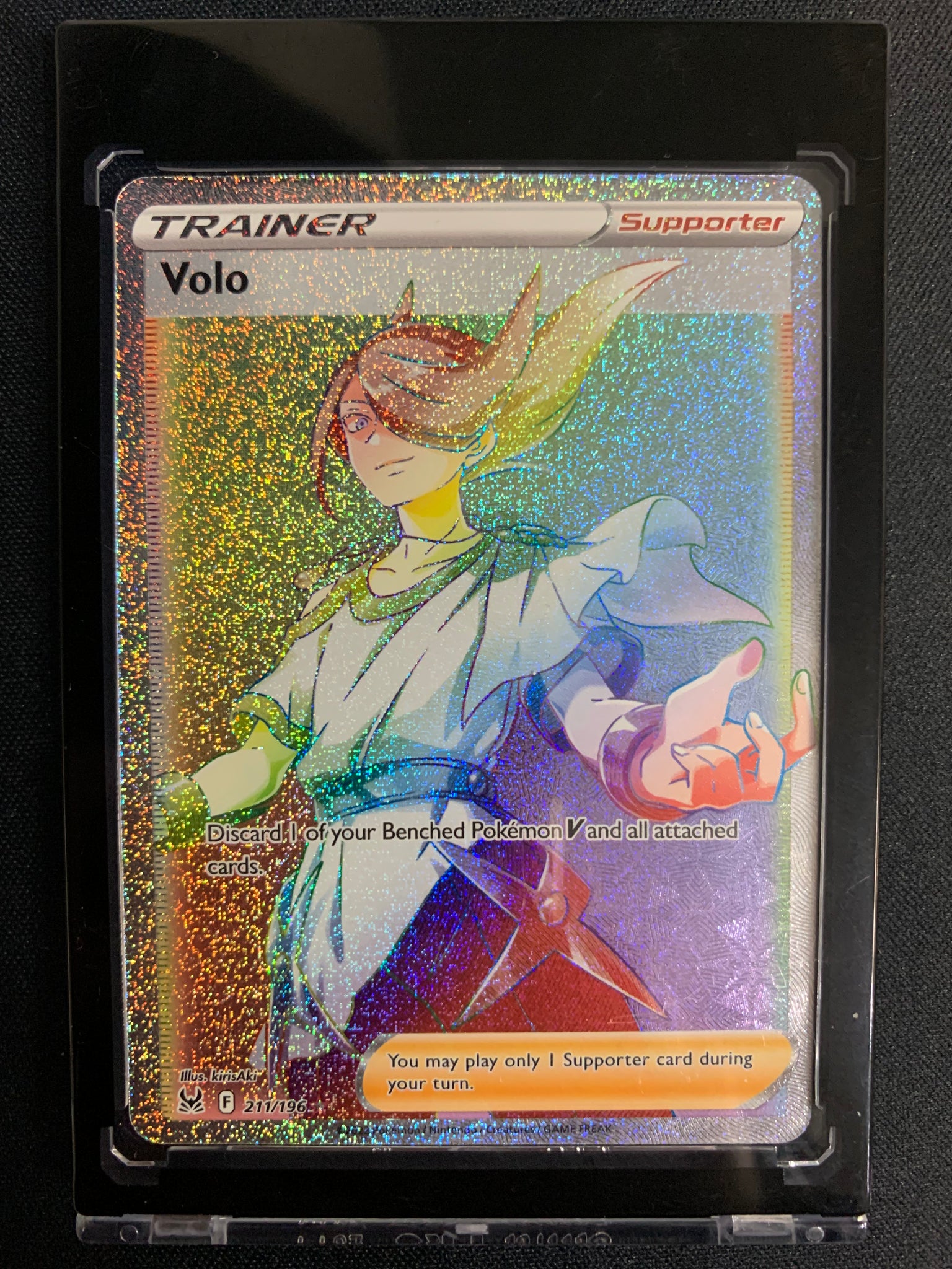 2022 POKEMON LOST ORIGIN VOLO FULL ART TRAINER RAINBOW SECRET RARE #21 Mint Sports Cards & Collectibles 2022 POKEMON LOST ORIGIN VOLO FULL ART TRAINER RAINBOW SECRET RARE #21 Mint Sports Cards & Collectibles