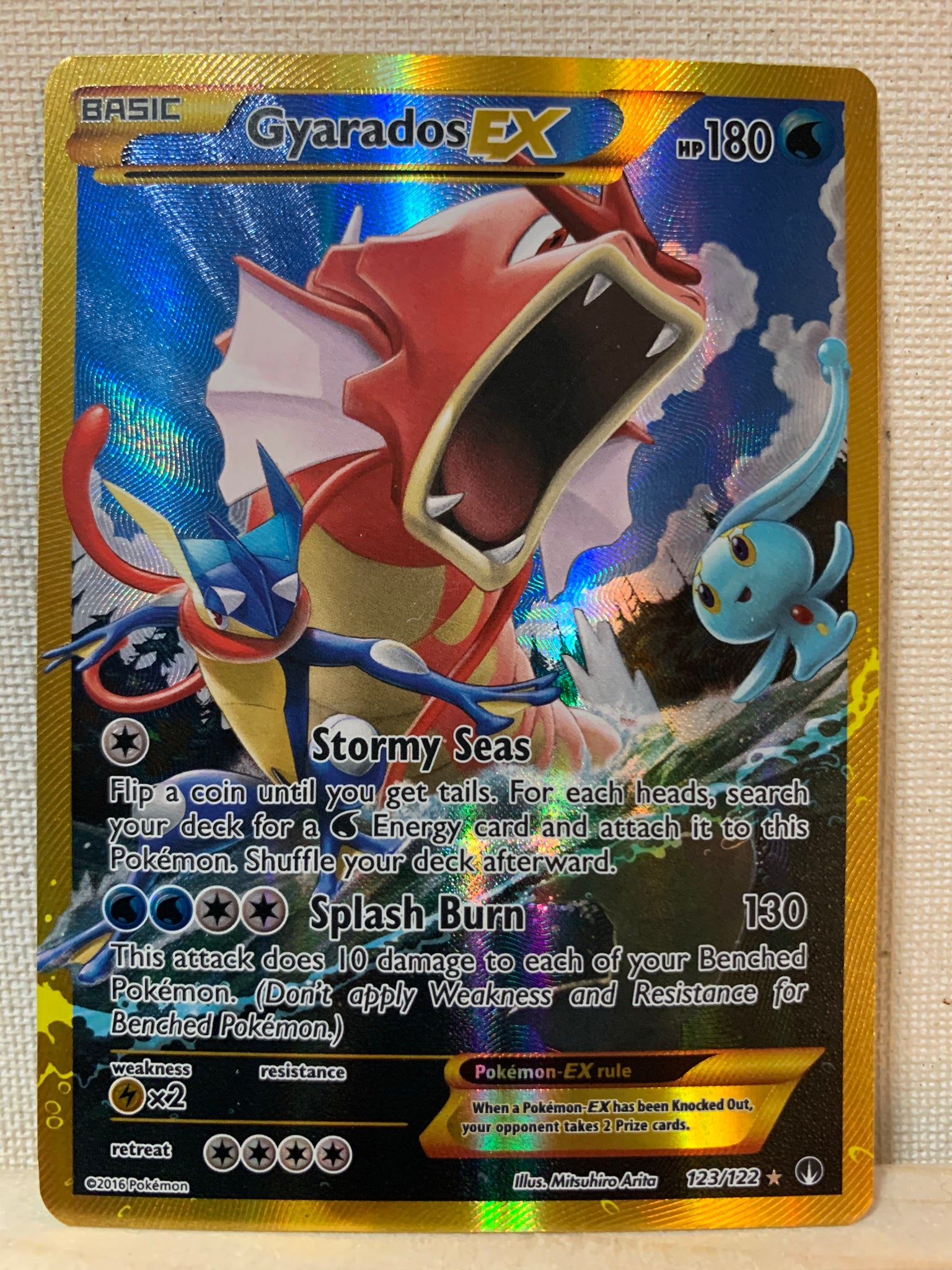 POKEMON XY BREAKPOINT GYARADOS EX SECRET RARE HOLO 123/122 Mint Sports Cards & Collectibles POKEMON XY BREAKPOINT GYARADOS EX SECRET RARE HOLO 123/122 Mint Sports Cards & Collectibles