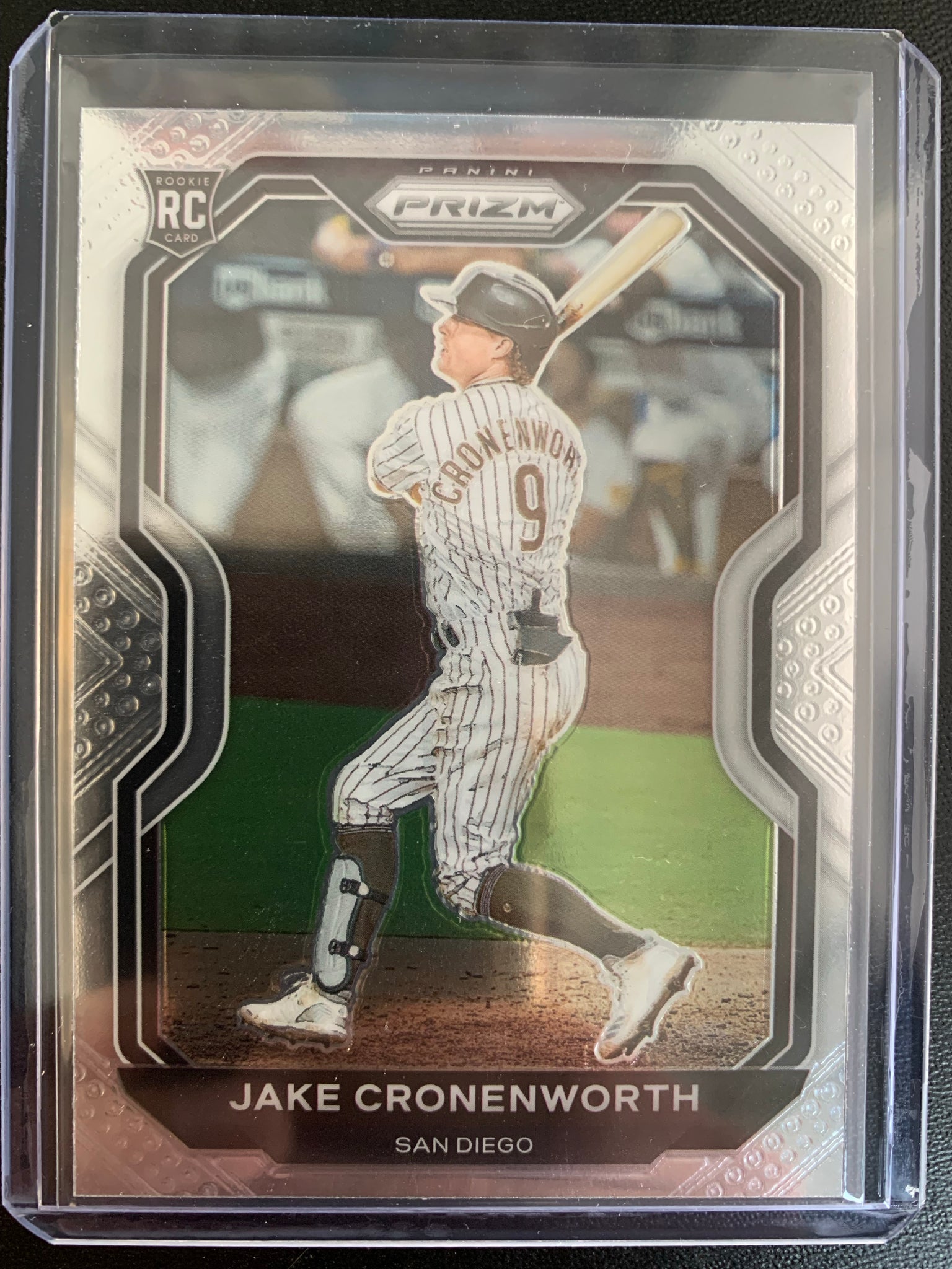 2021 PANINI PRIZM BASEBALL #235 SAN DIEGO PADRES - JAKE CRONENWORTH PRIZM ROOKIE CARD
