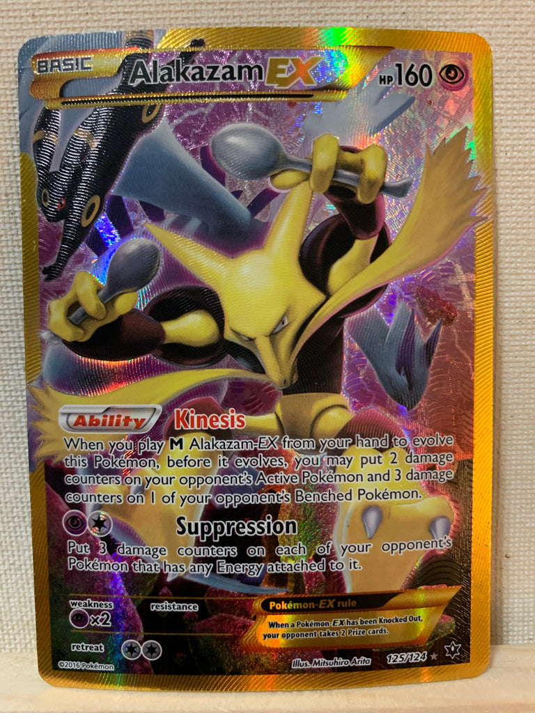 POKEMON XY FATES COLLIDE ALAKAZAM SECRET FULL ART ULTRA RARE CARD 125/ Mint Sports Cards & Collectibles POKEMON XY FATES COLLIDE ALAKAZAM SECRET FULL ART ULTRA RARE CARD 125/ Mint Sports Cards & Collectibles