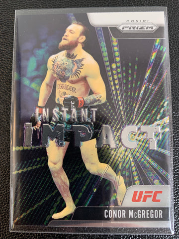 2021 PANINI PRIZM UFC # 9 - CONOR MCGREGOR INSTANT IMPACT PRIZM INSERT CARD