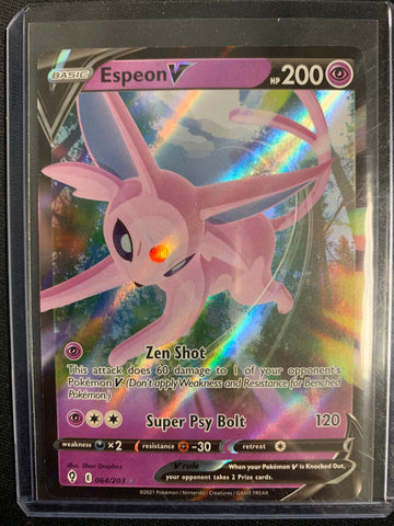 POKEMON SW&SH EVOLVING SKIES -  ESPEON V 064/203