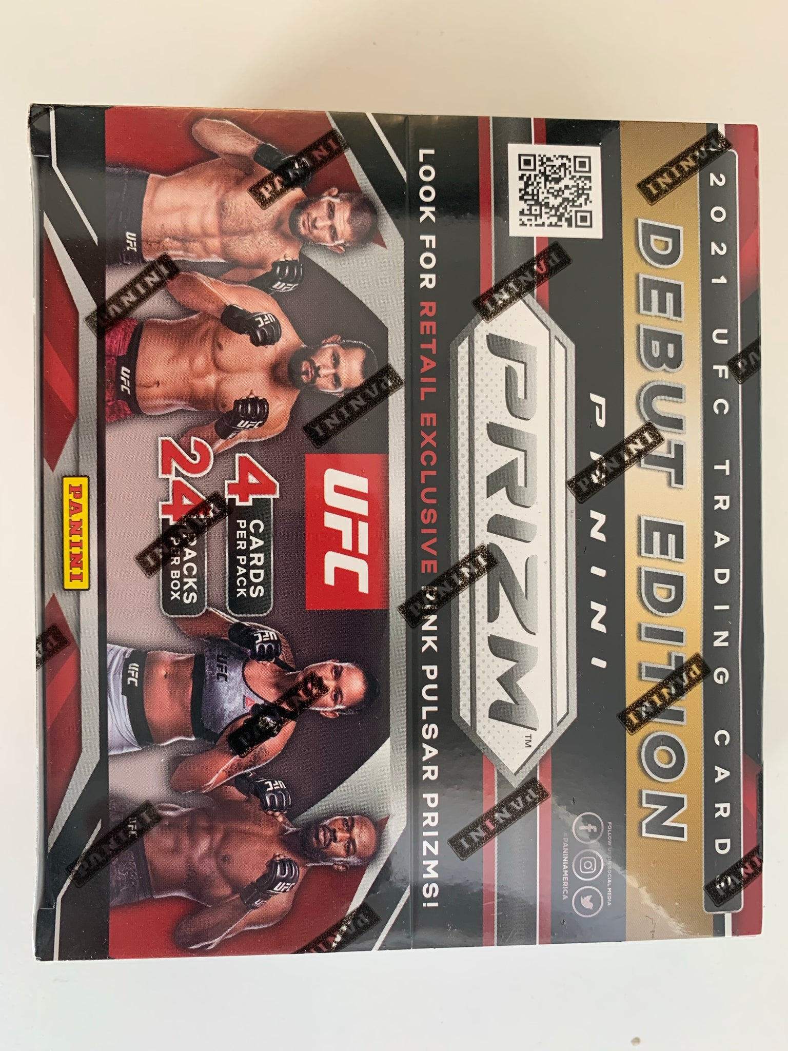 2021 PANINI PRIZM UFC DEBUT EDITION RETAIL BOXES