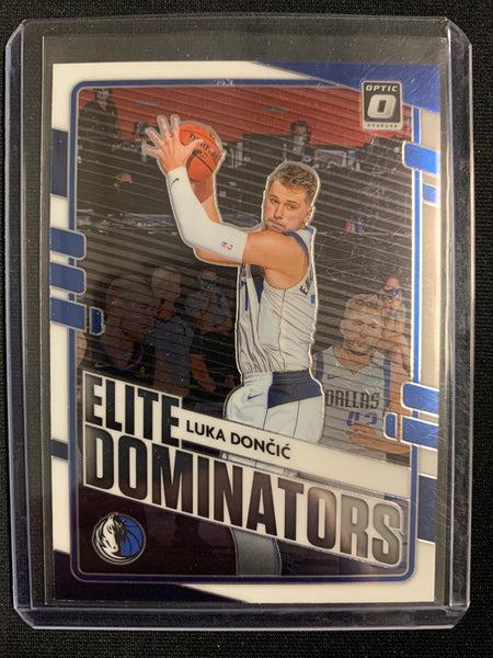 2020-2021 PANINI DONRUSS OPTIC NBA BASKETBALL DALLAS MAVERICKS - LUKA DONCIC -  3 CARD LOT