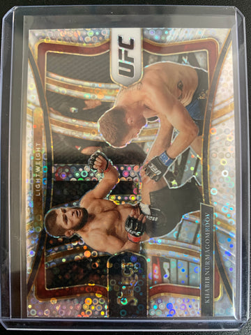 2021 PANINI SELECT UFC # 161 - KHABIB NURMAGOMEDOV DISCO PRIZM PARALLEL