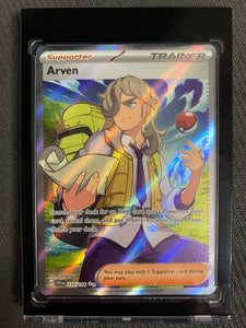 2023 POKEMON SCARLET & VIOLET ARVEN FULL ART RARE TRAINER 235/198 - PACK FRESH!