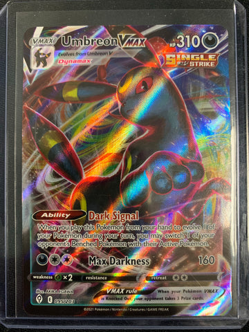 POKEMON SW&SH EVOLVING SKIES -  UMBREON VMAX ULTRA RARE 095/203