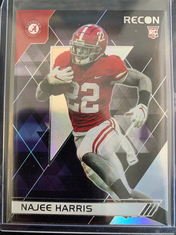 2021 PANINI CHRONICLES DRAFT PICKS FOOTBALL #141 PITTSBURGH STEELERS - NAJEE HARRIS RECON ROOKIE CARD
