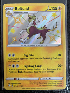 POKEMON SHINING FATES SHINY VAULT - SHINY HOLO RARE BOLTUND SV040/SV12 Mint Sports Cards & Collectibles POKEMON SHINING FATES SHINY VAULT - SHINY HOLO RARE BOLTUND SV040/SV12 Mint Sports Cards & Collectibles