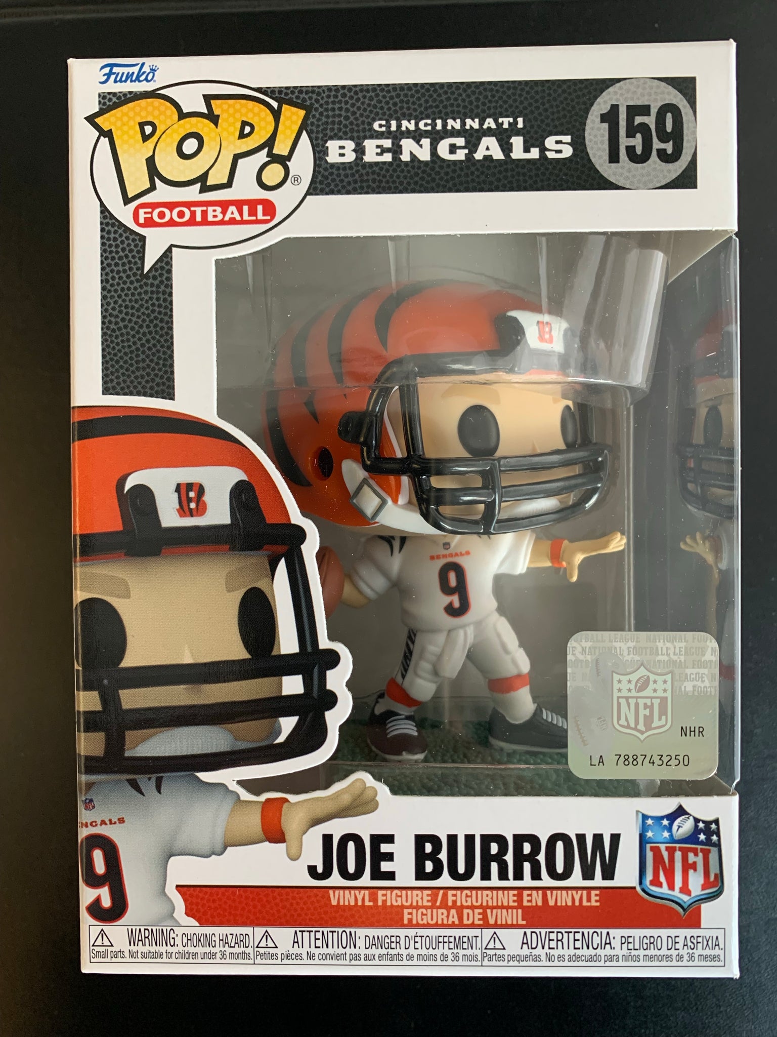 funko nfl bengals joe burrow pop vinyl figure stores