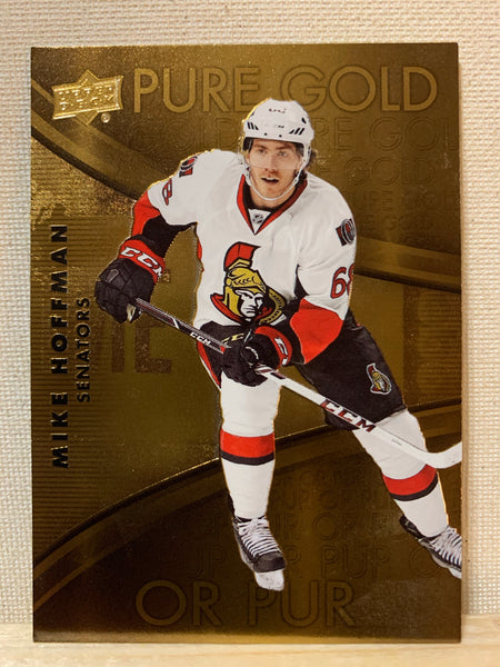 2016-17 TIM HORTONS HOCKEY #PG-13 FLORIDA PANTHERS - PURE GOLD MIKE HOFFMAN CARD RAW