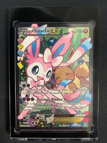 2016 POKEMON GENERATIONS - SYLVEON EX FULL ART HOLO RARE RC32/RC32 - MINT