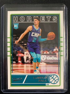 2020-2021 PANINI CHRONICLES NBA BASKETBALL #626 CHARLOTTE HORNETS - LAMELO BALL PANINI CLASSICS ROOKIE CARD