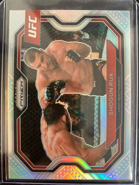 2021 PANINI PRIZM UFC # 153 - SHOGUN RUA SILVER PARALLEL PRIZM