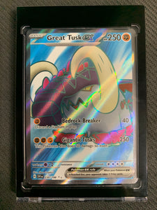 2023 POKEMON SCARLET & VIOLET GREAT TUSK EX FULL ART 230/198 - PACK FRESH!