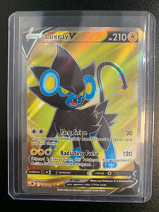 POKEMON SW & SH ASTRAL RADIANCE LUXRAY V FULL ART ULTRA RARE - 168/189 - PACK FRESH CONDITION