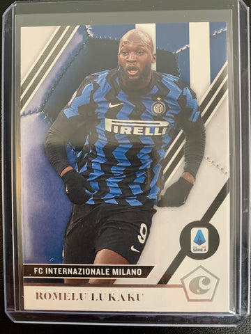 2020-2021 PANINI CHRONICLES SOCCER #13 - ROMELU LUKAKU CHRONICLES BASE CARD