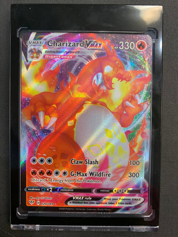 POKEMON DARKNESS ABLAZE CHARIZARD VMAX FULL ART RARE - 020/189