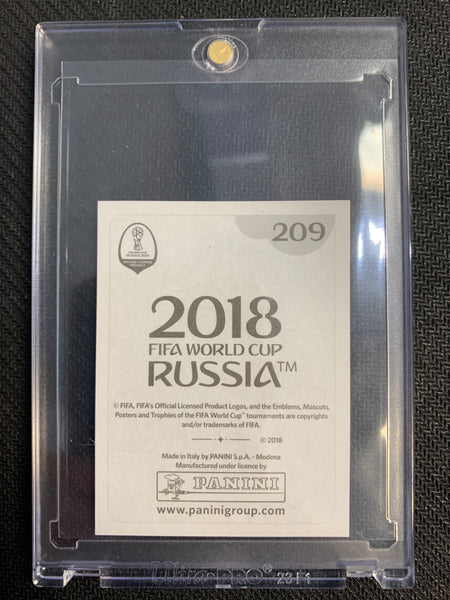 2018 PANINI WORLD CUP STICKERS SOCCER #209 KYLIAN MBAPPE ROOKIE STICKER