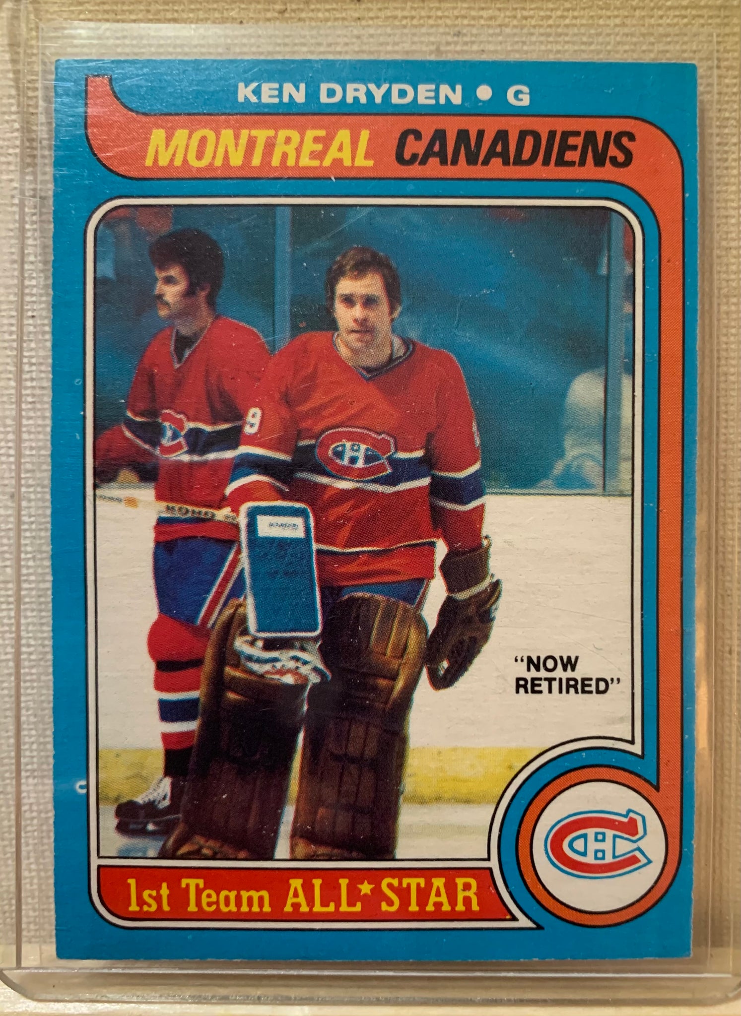 1979-80 O-PEE-CHEE HOCKEY #150 MONTREAL CANADIENS - KEN DRYDEN CARD RAW