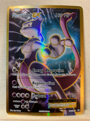 POKEMON XY EVOLUTIONS MEWTWO EX FULL ART ULTRA RARE HOLO CARD 103/108