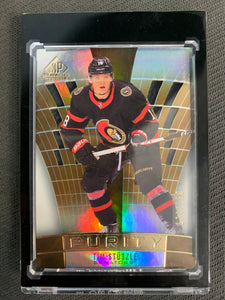 2021-22 UPPER DECK SP GAME USED HOCKEY #P-8 OTTAWA SENATORS - TIM STUTZLE GOLD PURITY PARALLEL #'D 134/150