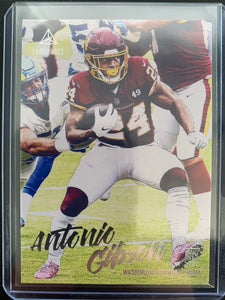 2020 PANINI CHRONICLES LUMINANCE FOOTBALL #223 WASHINGTON REDSKINS - ANTONIO GIBSON ROOKIE CARD