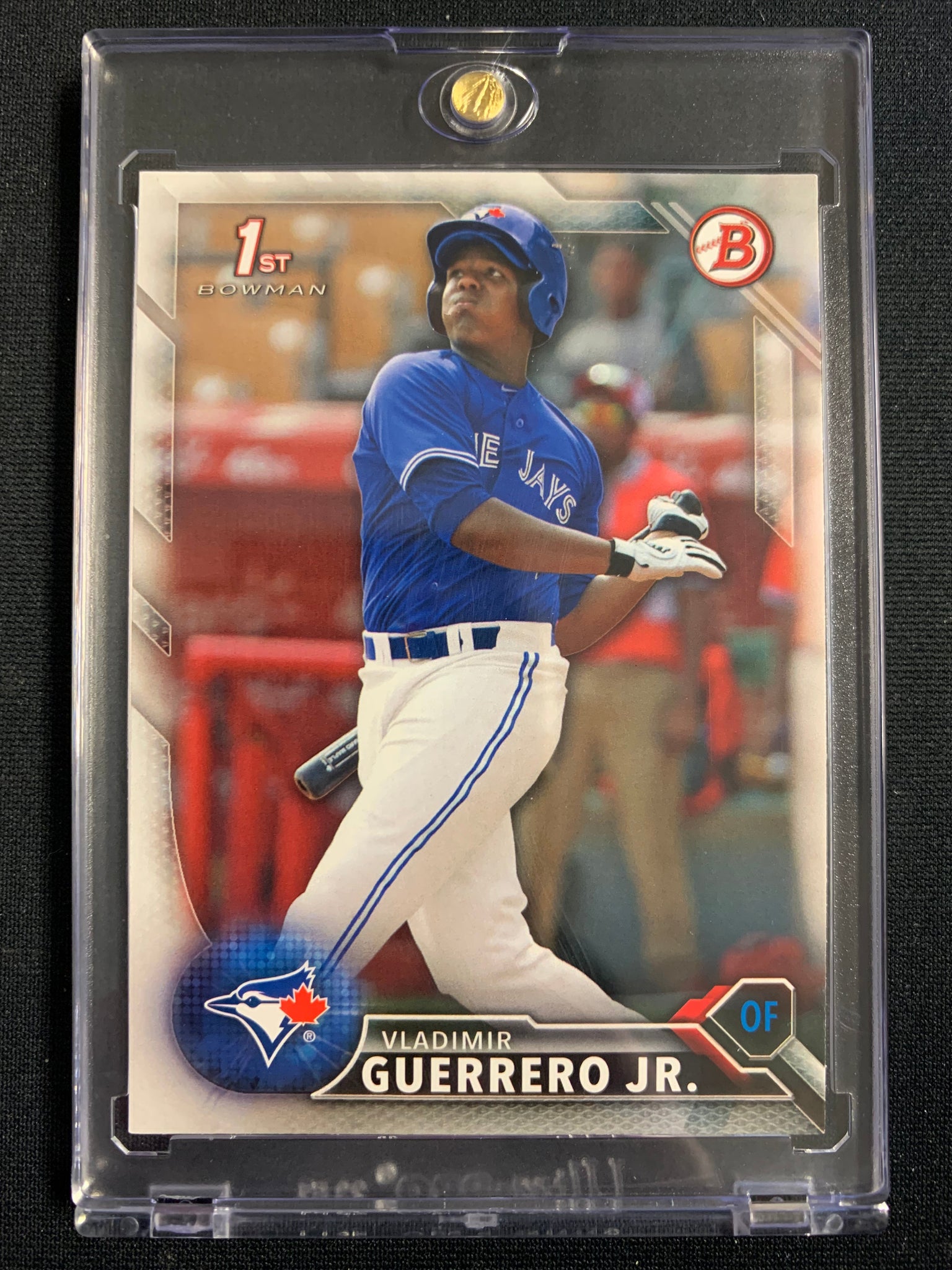 2016 BOWMAN BASEBALL #BP55 TORONTO BLUE JAYS - VLADIMIR GUERRERO BOWMAN 1ST ROOKIE CARD