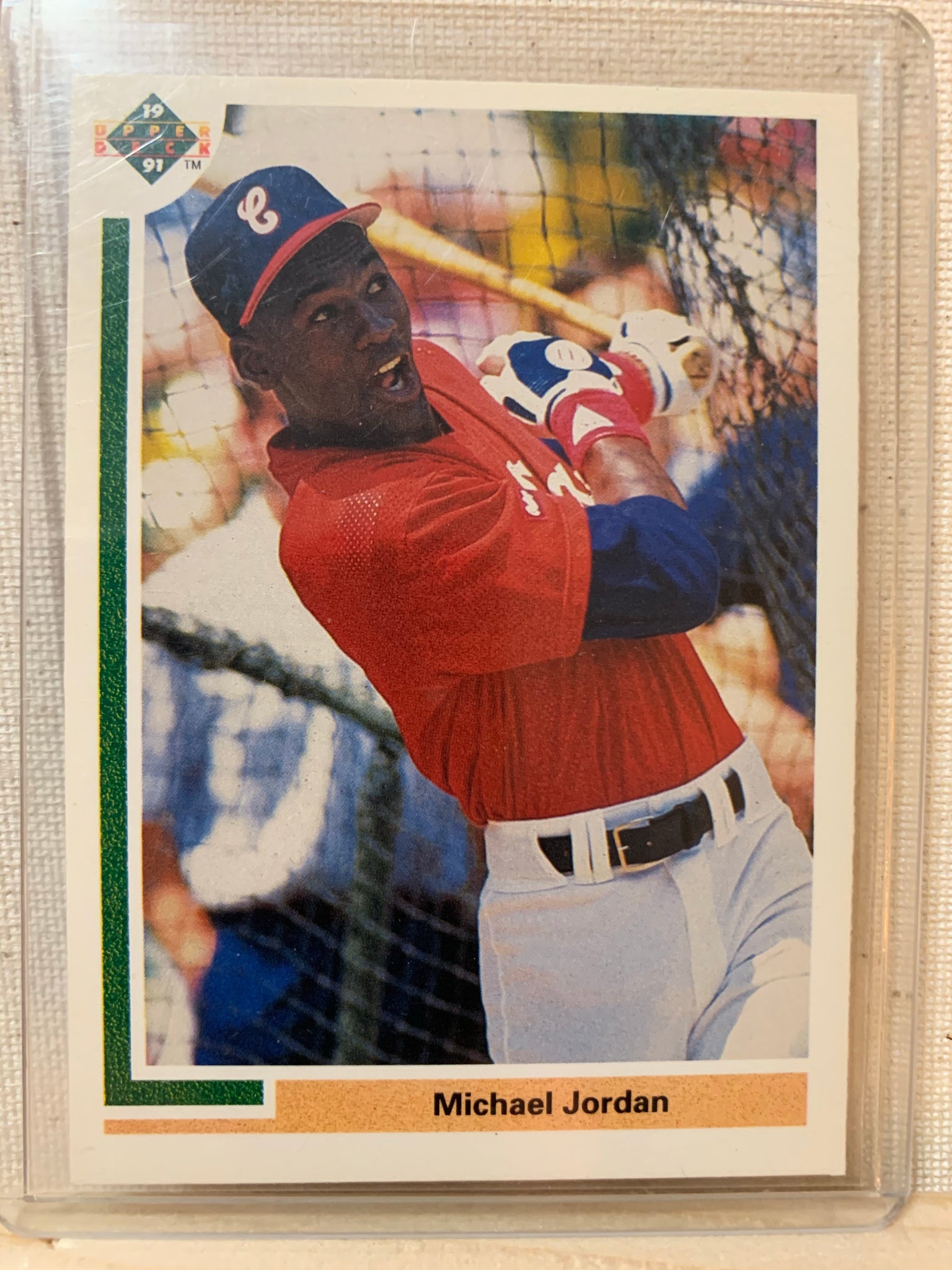 1991-92 UPPER DECK BASEBALL #SP1 - MICHAEL JORDAN CARD SP - MINT