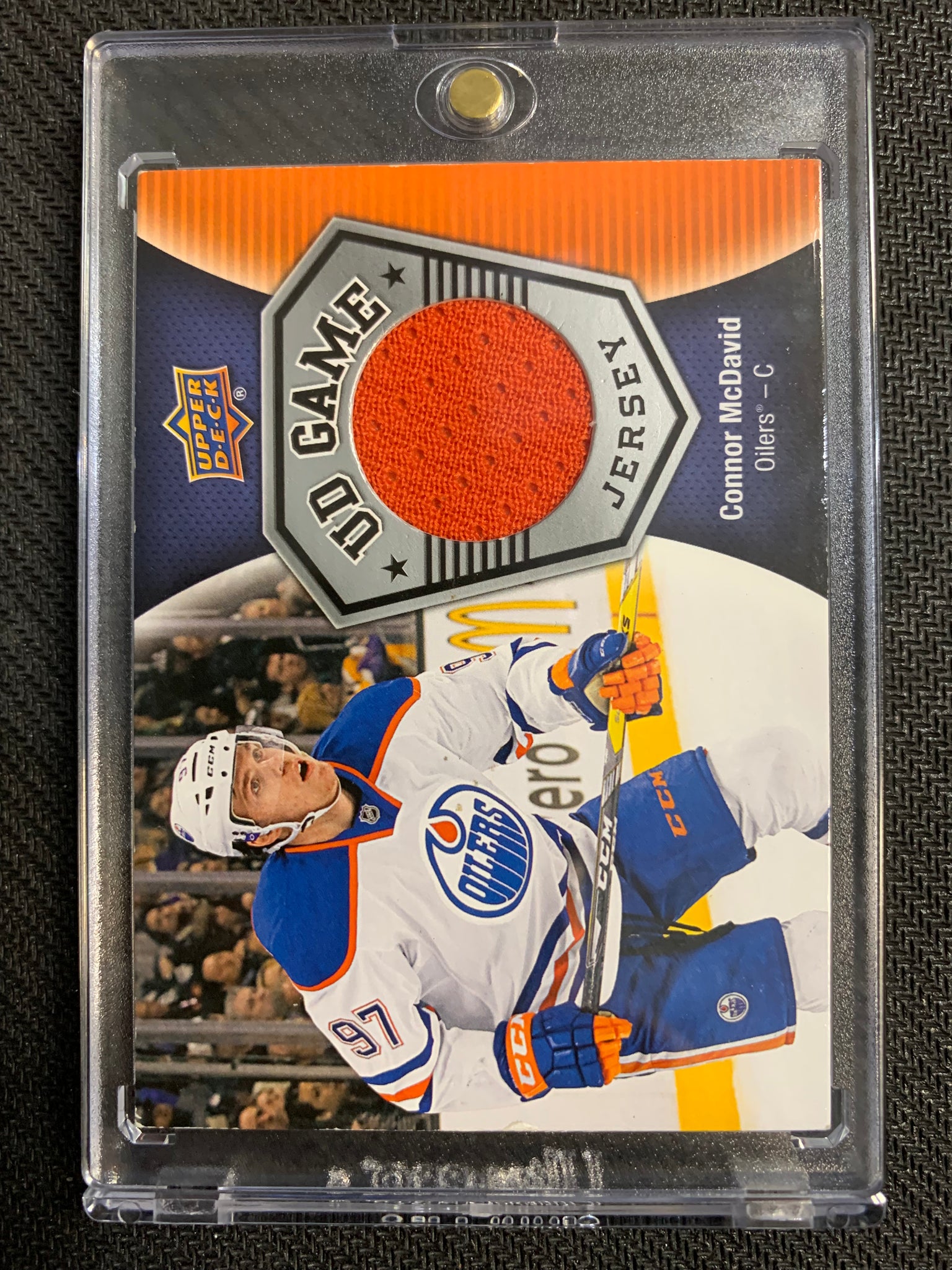 Connor mcdavid top jersey card