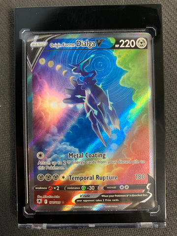 POKEMON SW&SH ASTRAL RADIANCE ORIGIN FORME DIALGA V ALTERNATE ART RARE - 177/189 - PACK FRESH