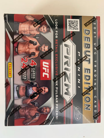 2020-2021 PANINI PRIZM UFC DEBUT EDITION RETAIL BOX SINGLE PACKS
