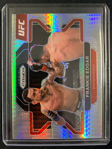 2022 PANINI PRIZM UFC # 51 - FRANKIE EDGAR SILVER HYPER PRIZM