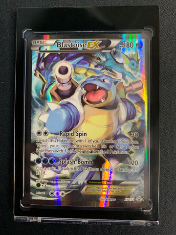 2016 POKEMON XY - BLASTOISE EX XY BLACK STAR PROMO XY122 - MINT