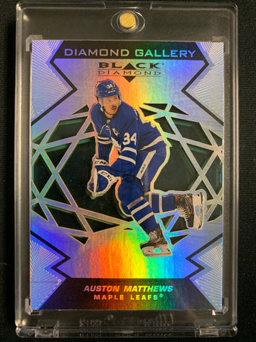 2020-21 UPPER DECK BLACK DIAMOND HOCKEY #DG-AM TORONTO MAPLE LEAFS - AUSTON MATTHEWS DIAMOND GALLERY