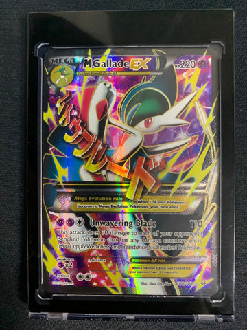 2015 POKEMON ROARING SKIES MEGA GALLADE EX FULL ART ULTRA RARE #100/108