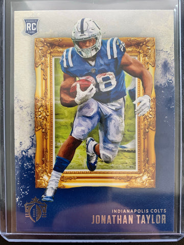 2020 PANINI CHRONICLES GRIDIRON KINGS FOOTBALL #GK-12 INDIANAPOLIS COLTS - JONATHAN TAYLOR ROOKIE CARD
