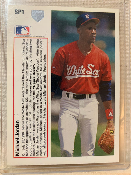 1991-92 UPPER DECK BASEBALL #SP1 - MICHAEL JORDAN CARD SP - MINT