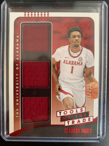 2021 PANINI CHRONICLES DRAFT PICKS BASKETBALL #ATT-HJ NEW ORLEANS PELICANS - HERBERT JONES ABSOLUTE TOOLS OF THE TRADE JERSEY NUMBERED 158/199