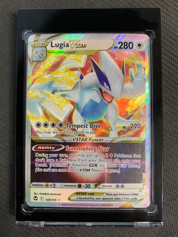 2022 POKEMON SW&SH SILVER TEMPEST LUGIA VSTAR HOLO ULTRA RARE 139/195 - PACK FRESH!