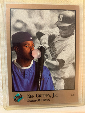 1992-93 LEAF STUDIO BASEBALL #232 - KEN GRIFFEY JR CARD RAW