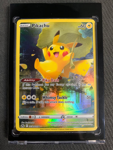 2023 POKEMON SW&SH CROWN ZENITH PIKACHU TRAINER GALLERY GG30/GG70 - PACK FRESH!