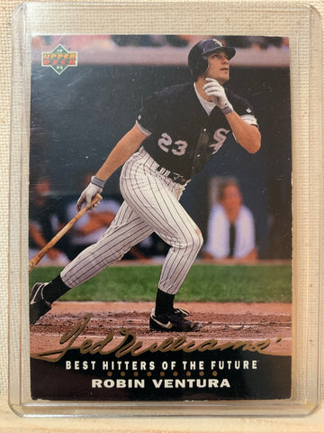 1992-93 UPPER DECK BASEBALL #T20 - ROBIN VENTURA BEST HITTERS OF THE FUTURE CARD RAW